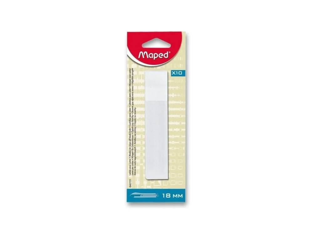 Finální Výprodej Náhradní břity do odlamovacích nožů Maped 18mm