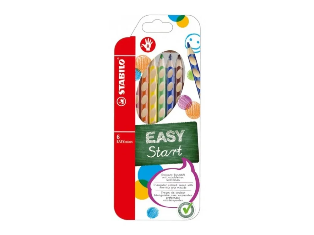 Pastelky Stabilo Easy colors 6ks pro praváky Cenová Bomba
