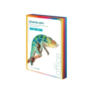 Barevné papíry A4 80g Master copy 10 barev Zlevněný