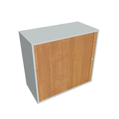 Skříň polic rolet levá 74*80 cm DZ28003L, šedá/olše Odeslání Ihned