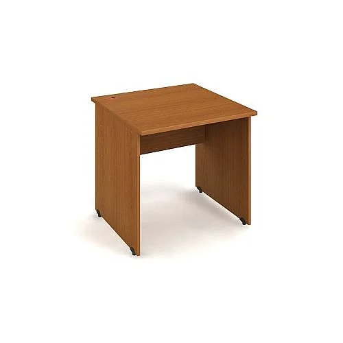 Levný Stůl pracovní rovný 80 cm GS800, třešeň/třešeň