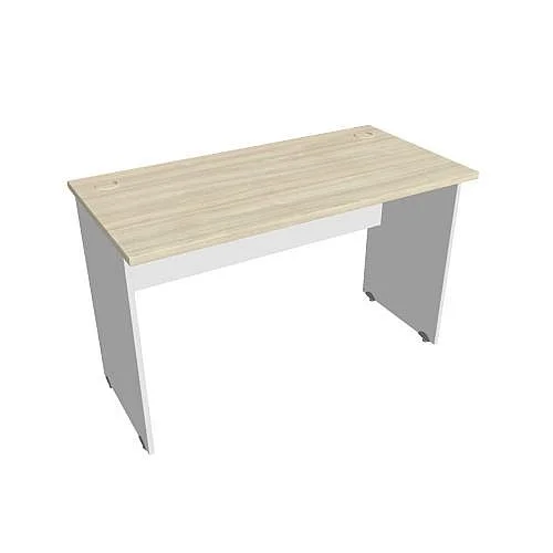 Nejprodávanější Stůl pracovní rovný 120 cm hl60 GE1200, bílá/akát