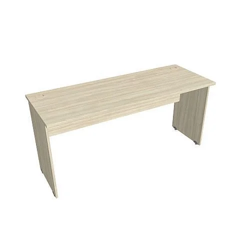 Stůl pracovní rovný 160 cm hl60 GE1600, akát/akát Jen Po Omezenou Doba