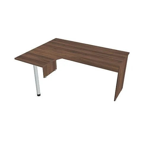 Stůl ergo pravý 160*120 cm GE60P, ořech/ořech Pouze Dnes