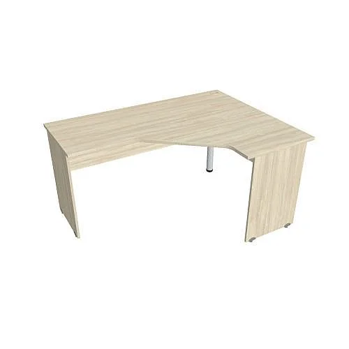 Tovární Cena Stůl ergo levý 160*120 cm GEV60L, akát/akát