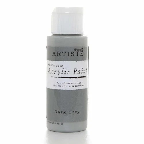 Finální Výprodej Akrylová barva DOA 763258 59 ml - Dark Grey
