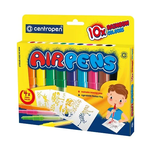 Foukací fixy AIR PENS RAINBOW 1500/10 Ihned K Objednání