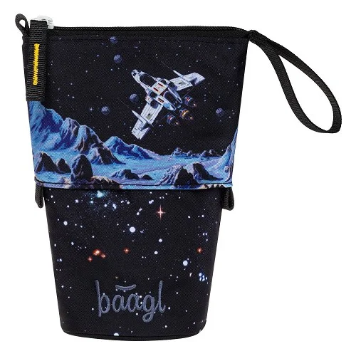 BAAGL Školní penál Pastelkovník Pixel space GRS Dokud Zásoby Vydrží