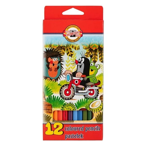 Dokud Zásoby Vydrží Koh-i-noor 3652 - školní pastelky Krteček - 12 ks