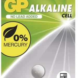 Alkalická knoflíková baterie GP 1,5 V - 7,9x3,6 mm, LR41, typ 192F, blistr, 1 ks Ověřený