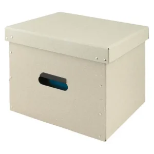 Archivační box pro závěsné desky Emba VZD/325 - 325x285x270 mm, hnědá Nejlepší Volba