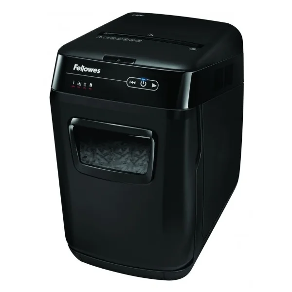 Nejlepší Cena Automatický skartovací stroj Fellowes AutoMax 150 C - kapacita 8 listů, objem 23 l, černý