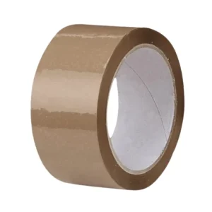Balící lepící páska TICHÁ - akryl, 48 mm x 66 m, havana, hnědá Značkový