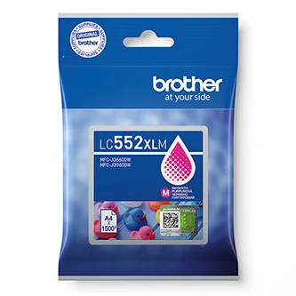 Brother originální ink LC552XLM, magenta, 1500str. Koupit Online