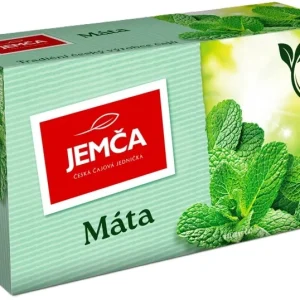 Autentický Bylinný čaj Jemča - máta, 20 sáčků