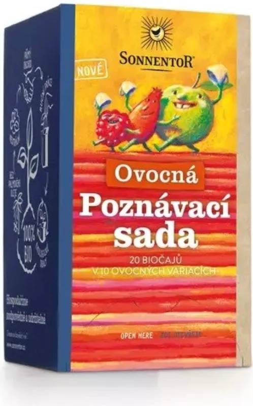 Cenový Hit ČAJ OVOCNÁ POZNÁVACÍ SADA BIO 49,4G PORC.