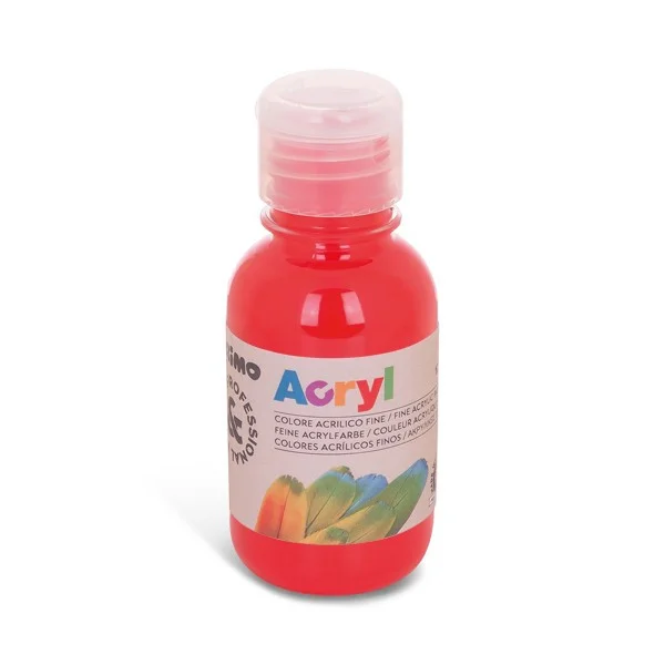 Barva akrylová Primo - červená/300 125ml Nová Kolekce