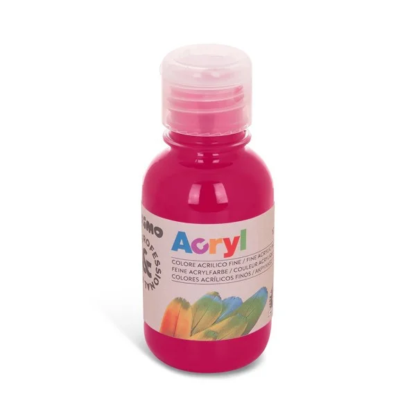 Barva akrylová Primo - tmavě růžová/301 125ml Nová Kolekce