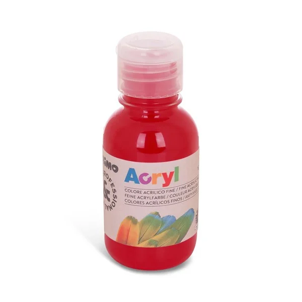 Barva akrylová Primo - červená karmín/310 125ml Sleva