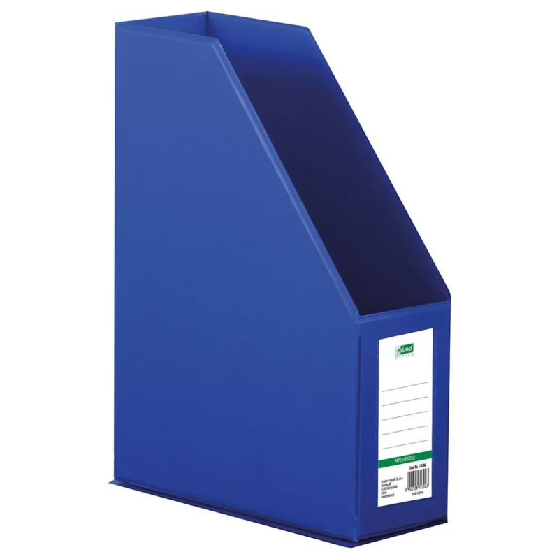 Archivní box A4 plast, 9cm, modrá Sleva