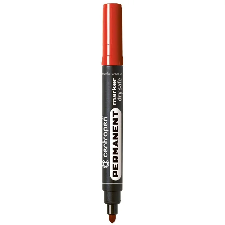 Popisovač 8510, 2.5mm, permanent, kulatý, červená Must-Have