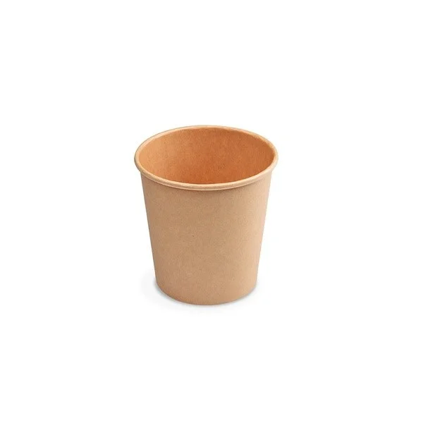 Kelímek papírový hnědý kraft, 0,11L,50ks Autentický