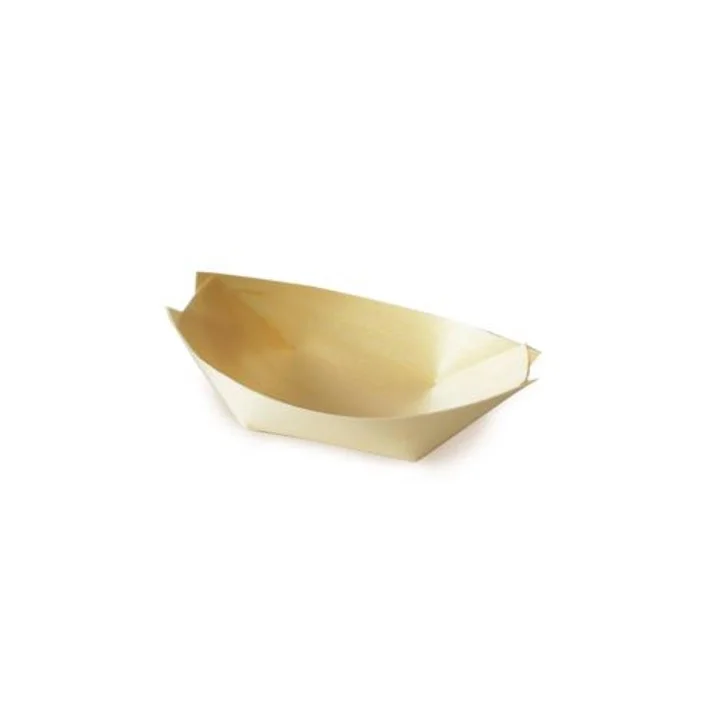 Must-Have Dekorace, miska/dřevěná lodička, 13x8cm, 100ks