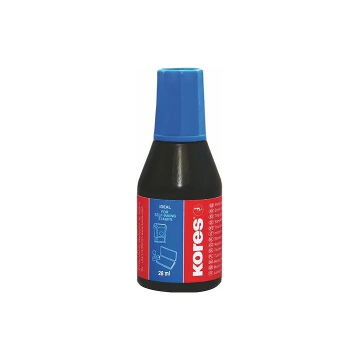 Objednat Nyní Razítková barva Kores, modrá, 27ml