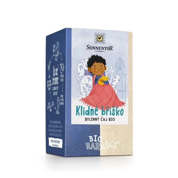 Čaj Klidné bříško bio, porcovaný, 21g Akční Cena