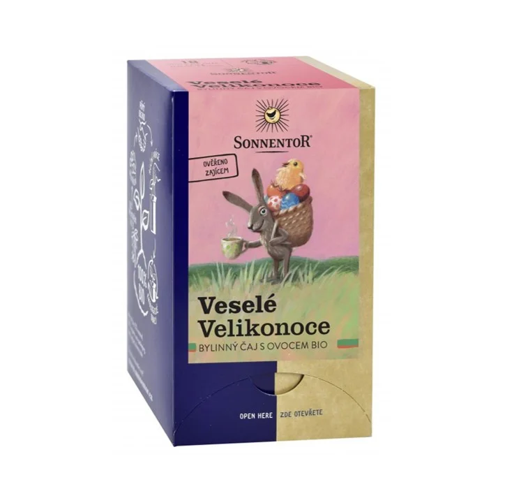 Čaj Veselé Velikonoce bio, porcovaný, 27g Bezpečná Platba