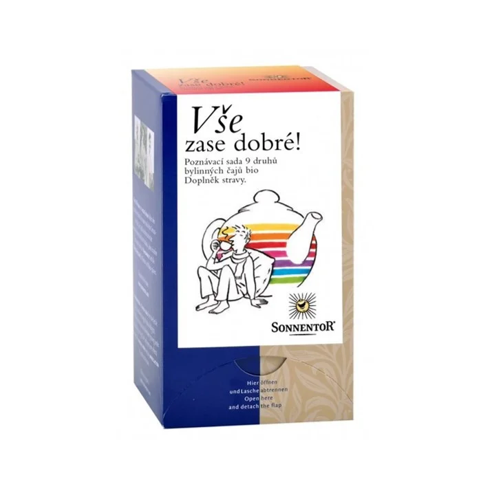 Akční Cena Čaj Vše zase dobré bio, porcovaný, 30g