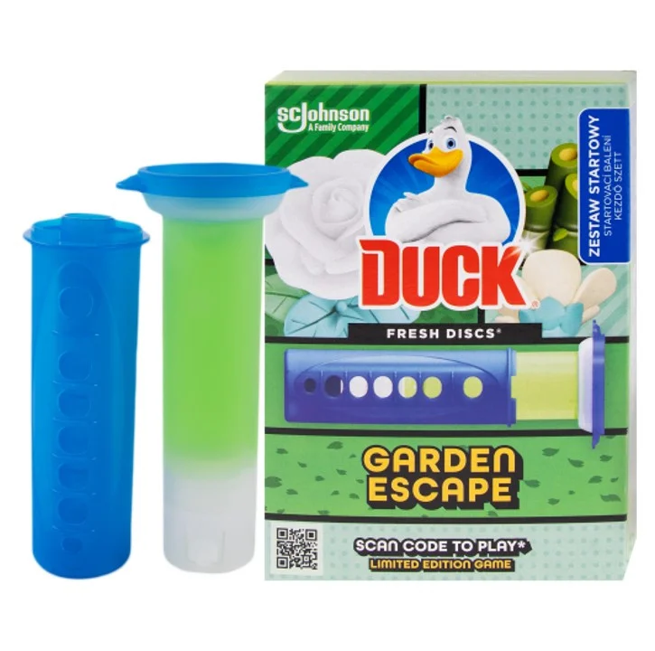 Wc blok gel, Duck Fresh, garden, 36ml Vrácení Zdarma