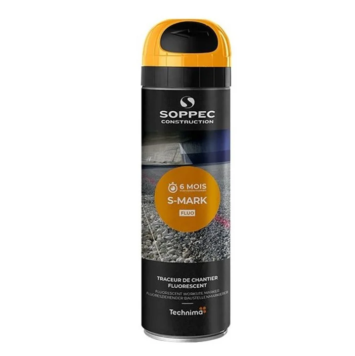 Nízká Cena Sprej fluo S-Mark, 6m, oranžová, 500ml