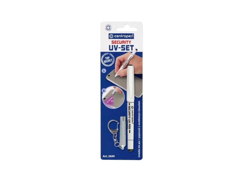 Popisovač Centropen Security 2699, UV SET Rychlé Dodání