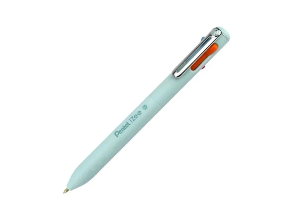 Kuličkové pero Pentel iZee - čtyřbarevné, světle modré Nejprodávanější