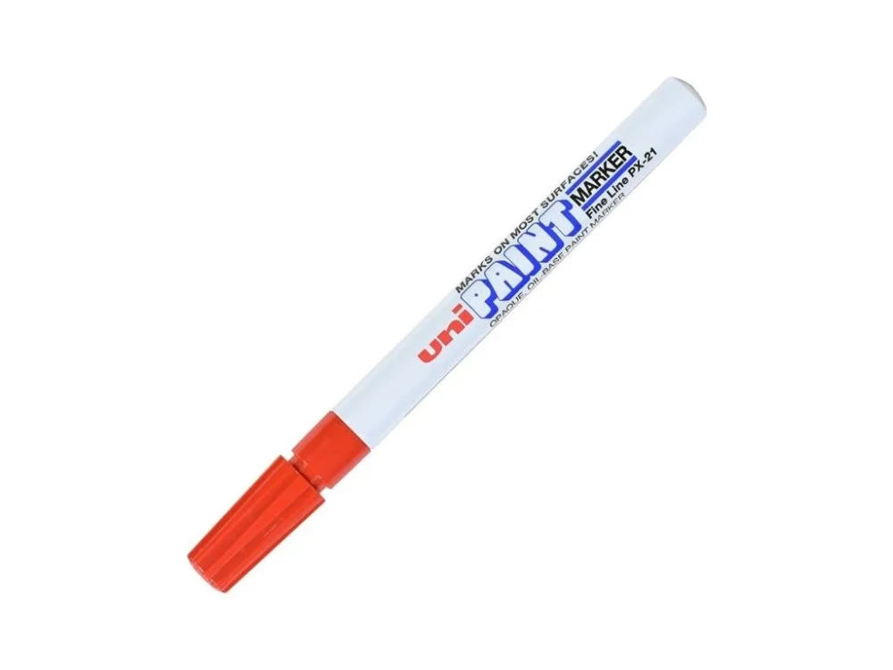 Lakový popisovač UNI PX-21, červený Cenový Hit