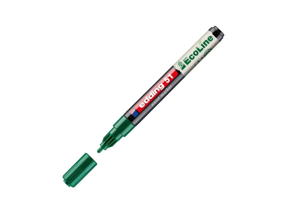 Lakový popisovač Edding EcoLine 51, zelený Top Prodej
