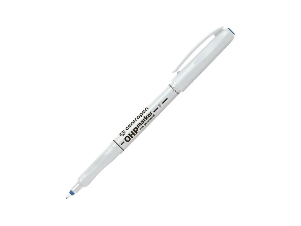 Aktuální Popisovač na fólie Centropen 2646, modrý