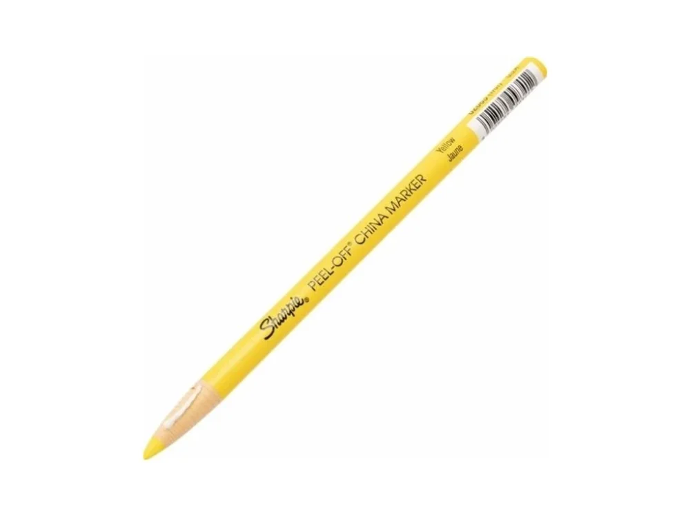 Voskový popisovač Sharpie China, žlutý Top Prodej