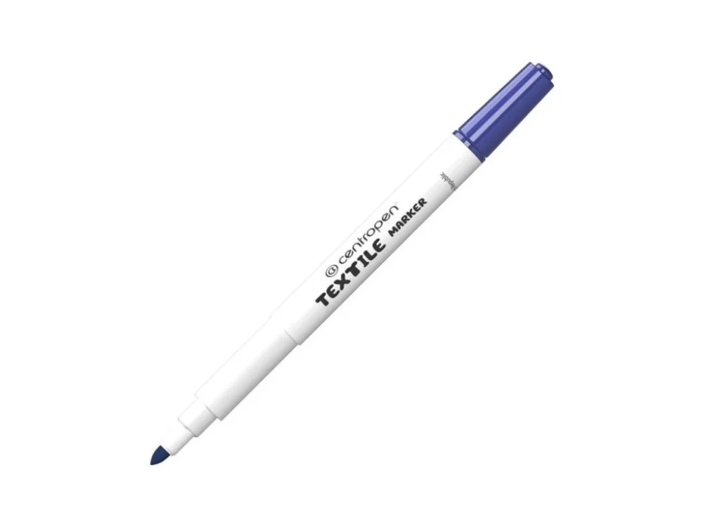 Časově Omezené Textilní popisovač Centropen 2739 modrý, silný