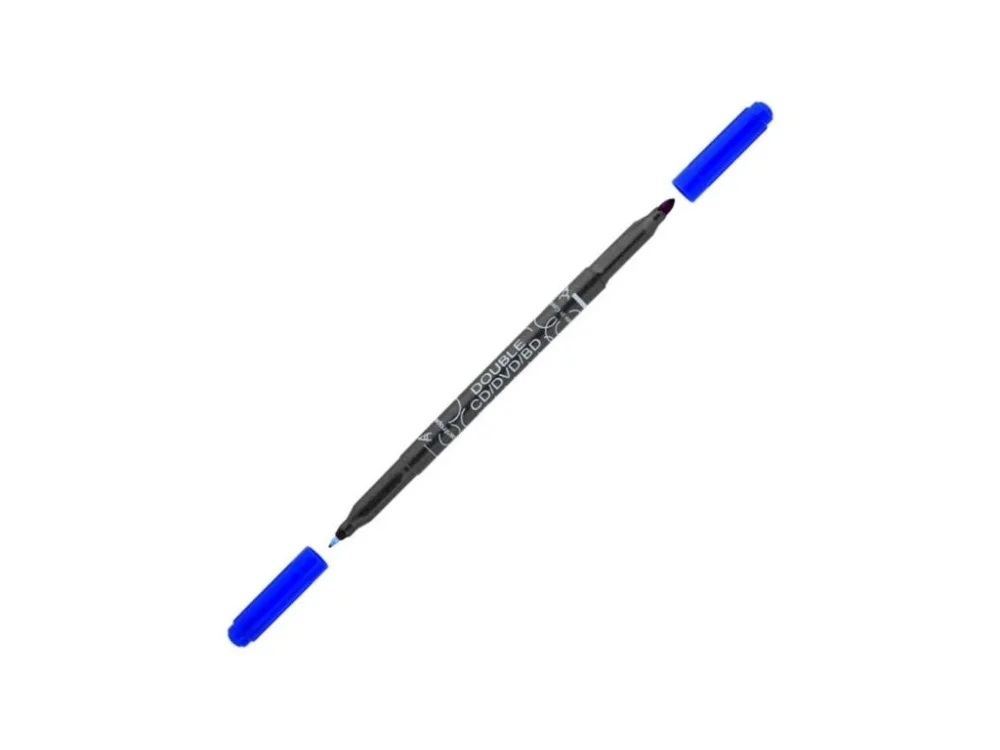 Popisovač na CD Centropen 3616 DOUBLE, modrý Nejlepší Cena