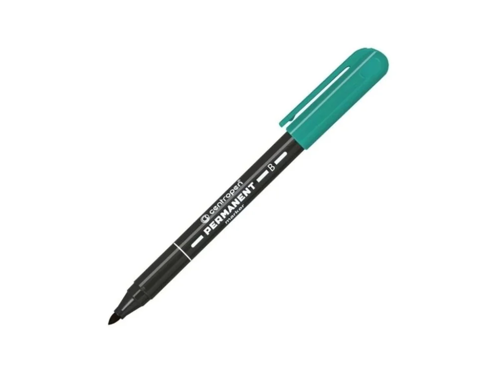 Permanentní popisovač Centropen 2836, zelený Must-Have
