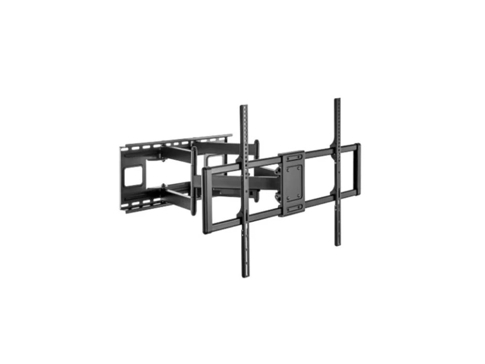 Značkový Výsuvný držák Brateck LPA77-696 pro TV 60"-120" 120kg polohovatelný nástěnný Heavy Duty