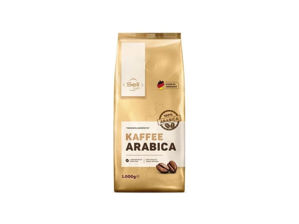 Zrnková káva Seli - Arabica, 1 kg Horká Nabídka