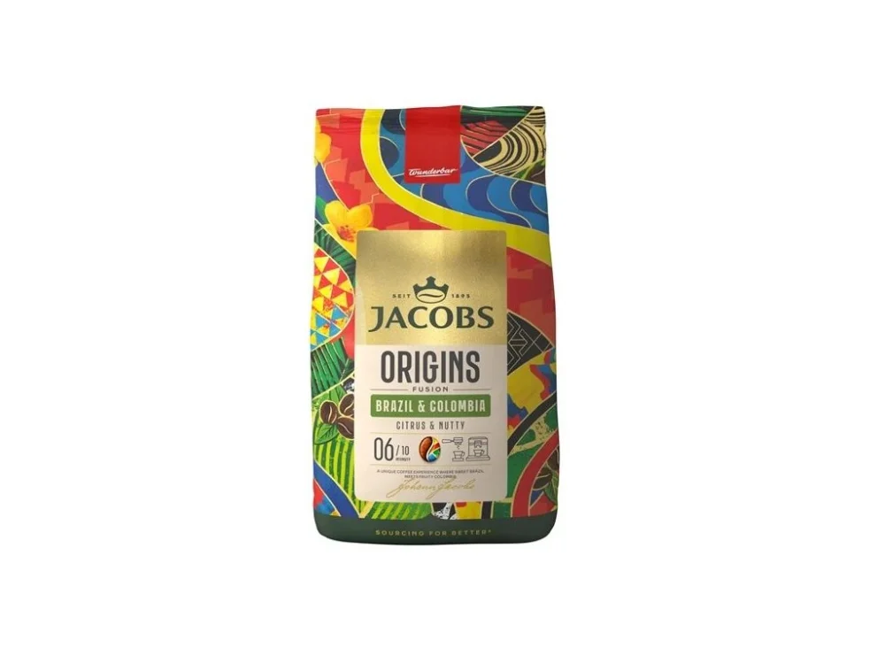 Zrnková káva Origins - Brazil & Colombia, 1 kg Super Cena