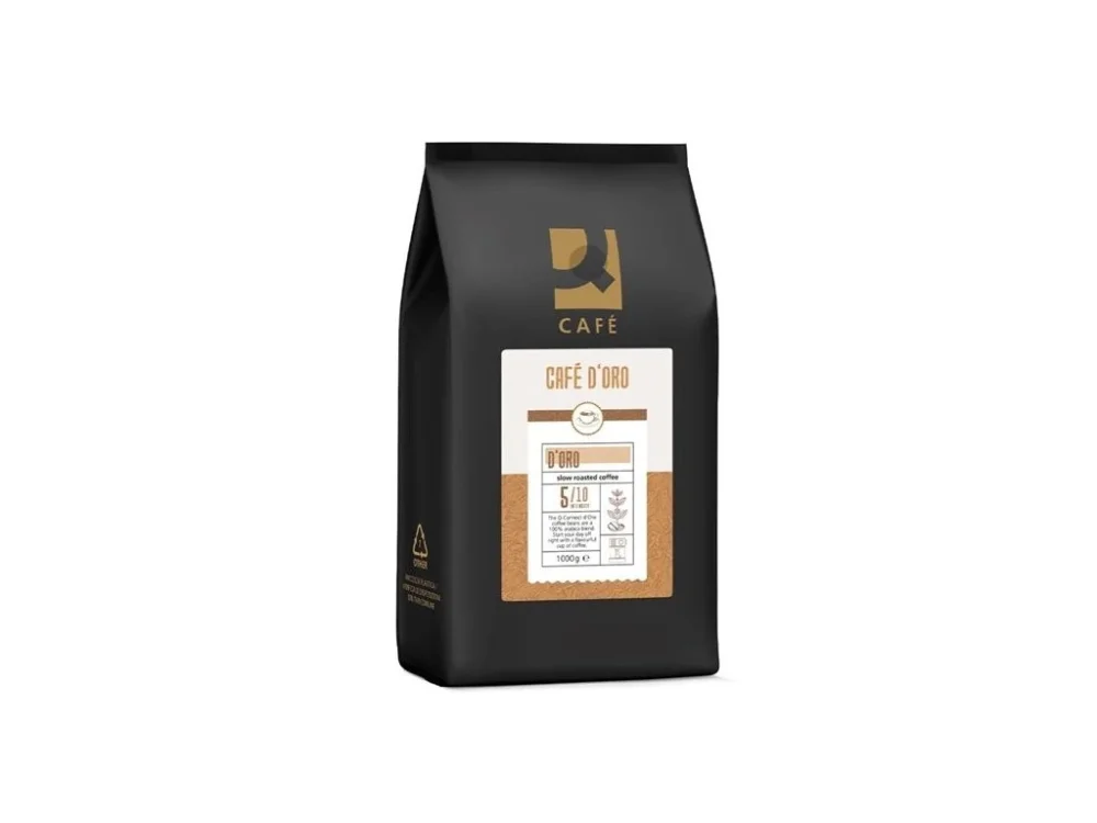 Přímo Od Výrobce Zrnková káva Q-Café D'Oro, 1 kg