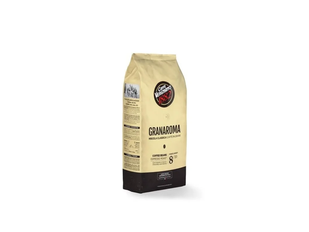Zrnková káva Vergnano 1882 - Granaroma, 1 kg Super Cena
