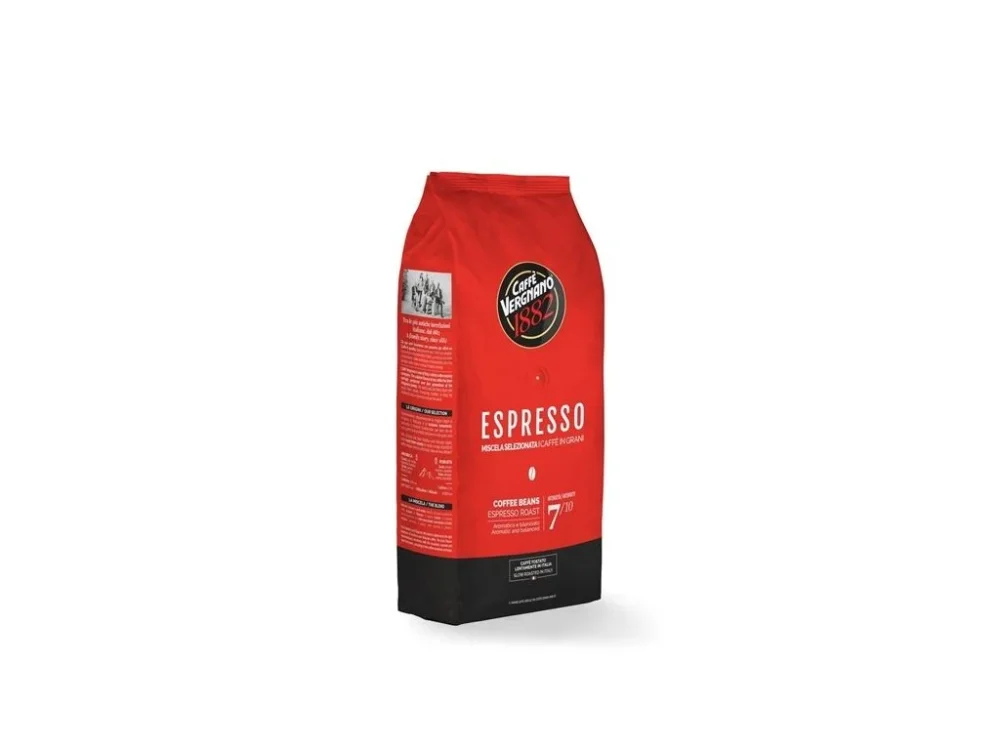 Zrnková káva Vergnano 1882 - Espresso, 1 kg Sleva
