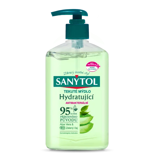Sanytol mýdlo tekuté antibakteriální hydratující 250 ml Nejprodávanější