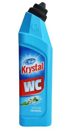 Levný Krystal WC čistič 750 ml modrý